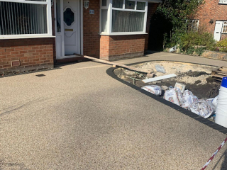 Resin Bound Driveway in Gatley, Stockport