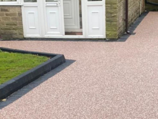 New Resin Bound driveway in Buxton by New World Resin Driveways