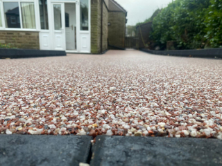 New Resin Bound driveway in Buxton by New World Resin Driveways