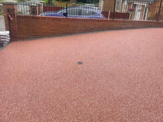 New resin bound driveway in Wythenshawe, Manchester