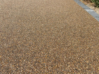 New resin bound driveway in Northwich