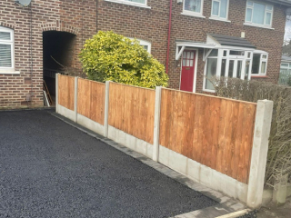 New resin bound driveway in Northenden Manchester