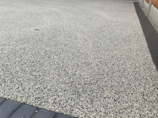 New resin bound driveway in Northenden Manchester