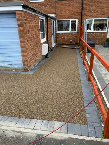 New Resin Bound Path in Chester