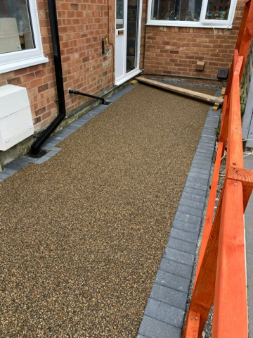 New Resin Bound Path in Chester