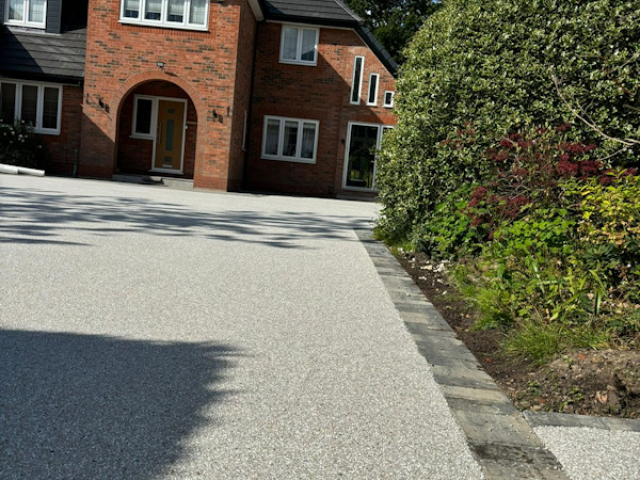 New Resin Bound Driveway in Wilmslow