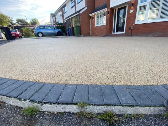 New Resin Bound Driveway in Cheadle, Stockport