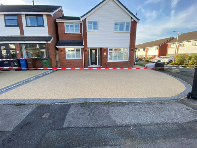 New Resin Bound Driveway in Cheadle, Stockport