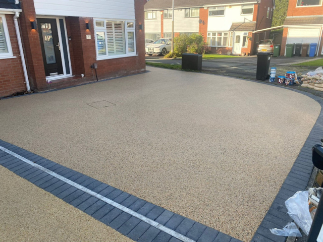 New Resin Bound Driveway in Cheadle, Stockport