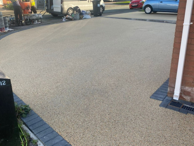 New Resin Bound Driveway in Cheadle, Stockport