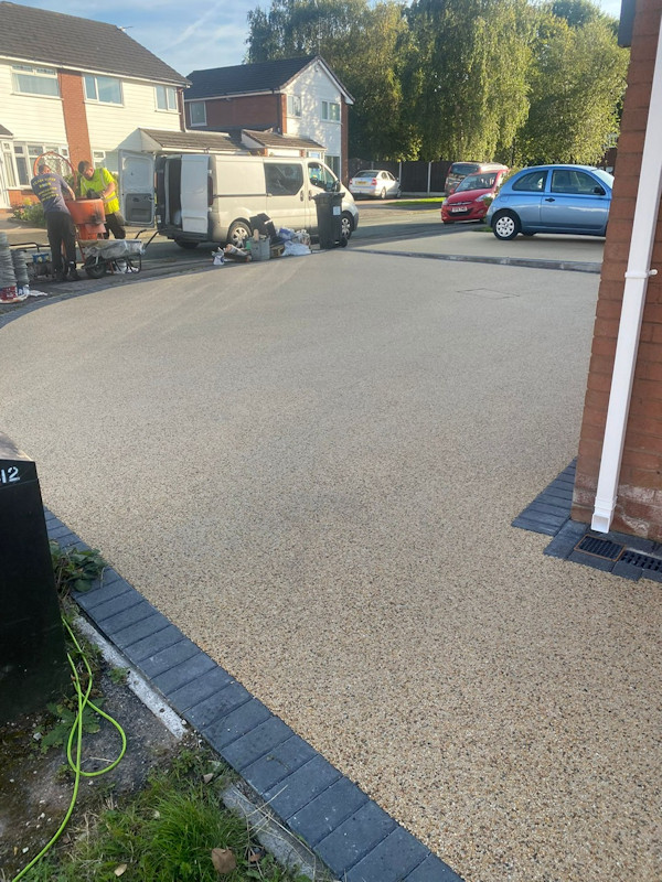 New Resin Bound Driveway in Cheadle, Stockport